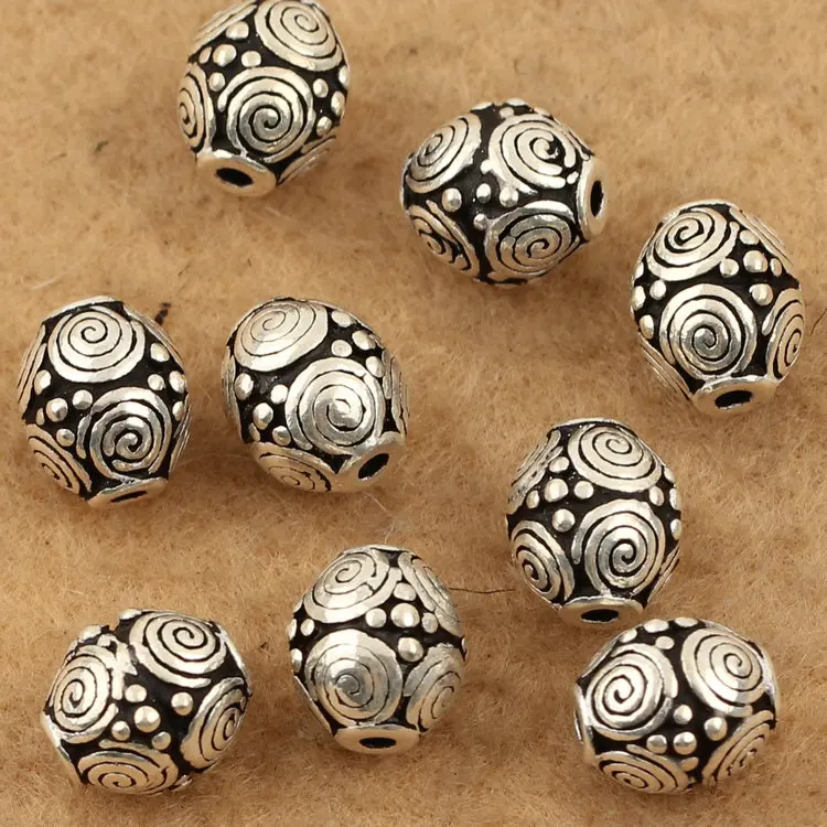 100% 925 Silver Jewelry Beads Vintage Thai Silver Good Luck Symbol Beads Sterling DIY Bracelet Beads
100% 925 Silver Jewelry Beads Vintage Thai Silver Good Luck Symbol Beads Sterling DIY Bracelet Beads