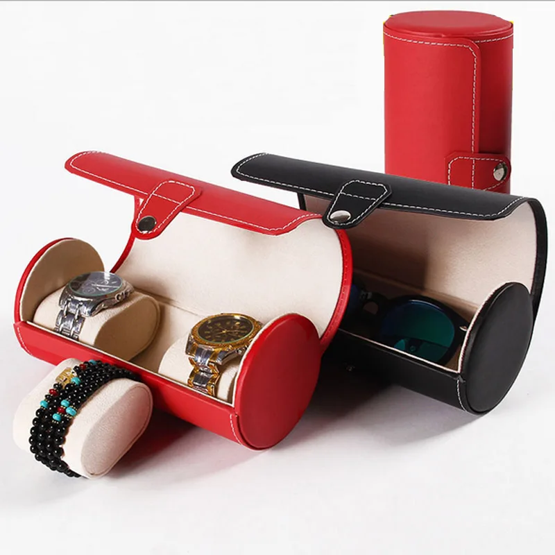 Hot Free Shipping 3 Slot Watch Display Gift Box Case Roll Wristwatch Necklace Bracelet Jewelry PU Leather Velvet Box Storage
Hot Free Shipping 3 Slot Watch Display Gift Box Case Roll Wristwatch Necklace Bracelet Jewelry PU Leather Velvet Box Storage