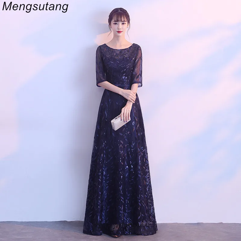 Robe De Soiree/темно-синее вечернее платье с круглым вырезом и короткими рукавами; Модные вечерние платья с узором в виде листьев; Платья для выпускного вечера на заказ
Robe De Soiree/темно-синее вечернее платье с круглым вырезом и короткими рукавами; Модные вечерние платья с узором в виде листьев; Платья для выпускного вечера на заказ