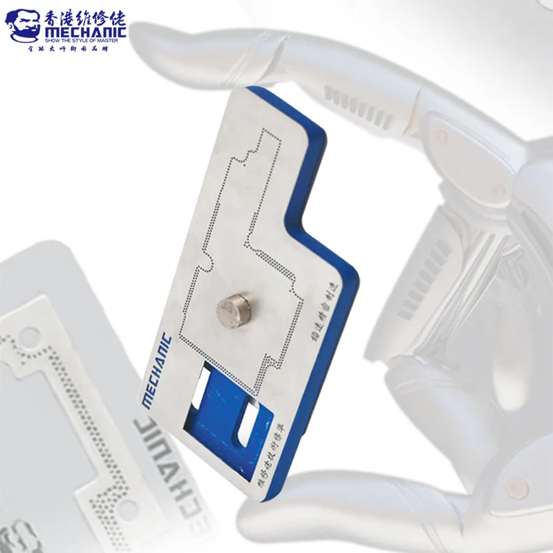 MECHANIC 3D BGA Reballing Stencil Kit for iPhone X Motherboard Middle Layer Planting Tin Template Reballing Plate Soldering Net
MECHANIC 3D BGA Reballing Stencil Kit for iPhone X Motherboard Middle Layer Planting Tin Template Reballing Plate Soldering Net