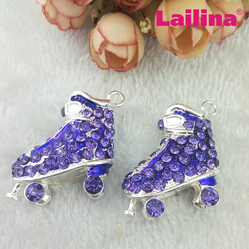 Cheap custome Rhinestone Skate boot shoes pendants for Children /Cute Chunky pendant &Charm
Cheap custome Rhinestone Skate boot shoes pendants for Children /Cute Chunky pendant &Charm