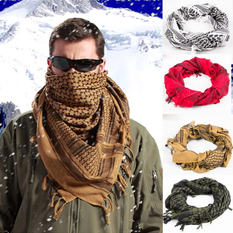 Scarve Neck Wrap Hunting Scarf 100% Cotton Thick Muslim Hijab Tactical Desert Arabic Head Scarf Arab Scarves 5 colors
Scarve Neck Wrap Hunting Scarf 100% Cotton Thick Muslim Hijab Tactical Desert Arabic Head Scarf Arab Scarves 5 colors