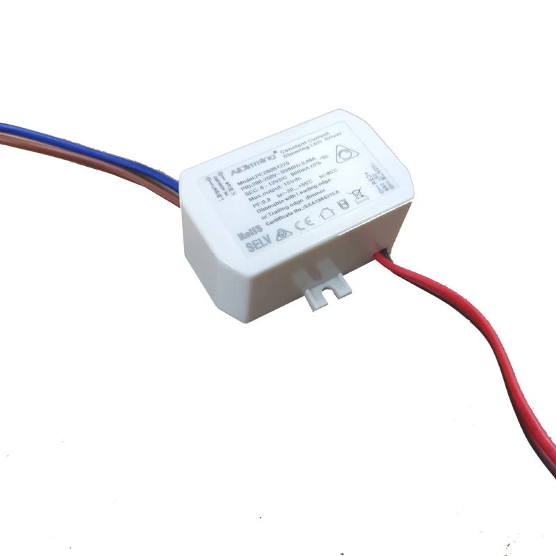 8.4W Smooth Mini Dimmable Driver High Performance Compact Constant Current LED Transformer 500ma 600ma 700ma for Small LED Light
8.4W Smooth Mini Dimmable Driver High Performance Compact Constant Current LED Transformer 500ma 600ma 700ma for Small LED Light