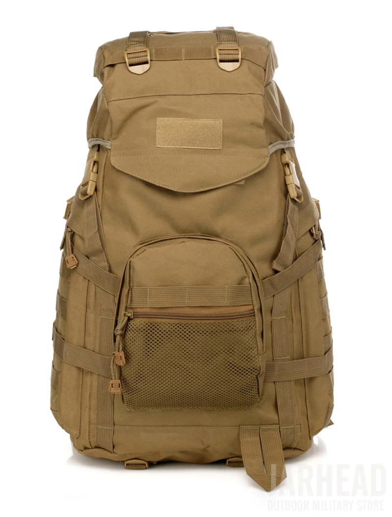 Mochila táctica camuflaje y acceso exterior