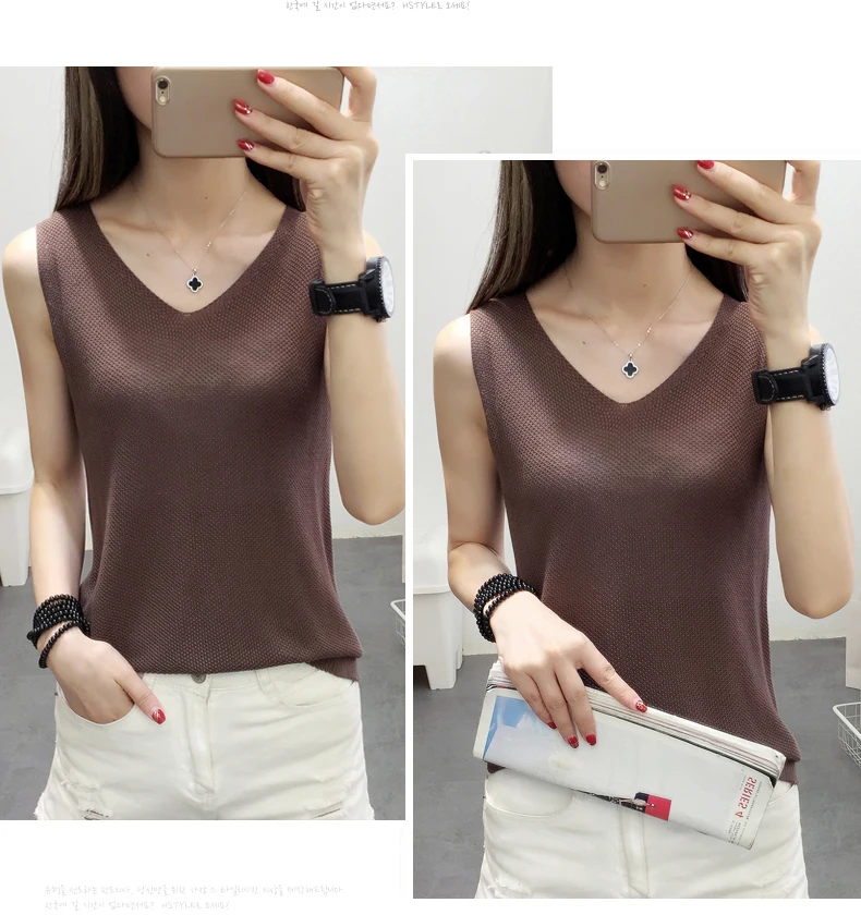 2019 New Tanks women fashion Summer Sexy Knitted vest T-shirts Tank Top Solid Cotton Sleeveless Camisole Tops Women's Vestido
2019 New Tanks women fashion Summer Sexy Knitted vest T-shirts Tank Top Solid Cotton Sleeveless Camisole Tops Women's Vestido