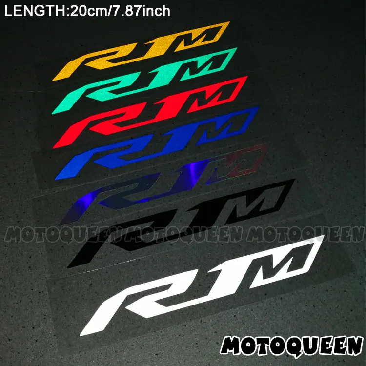 2PCS Reflective Motorcycle Body shell Wheels Fairing Helmet Tank Pad Decoration Logo Accessories Stickers Decals For YAMAHA R1M
2PCS Reflective Motorcycle Body shell Wheels Fairing Helmet Tank Pad Decoration Logo Accessories Stickers Decals For YAMAHA R1M