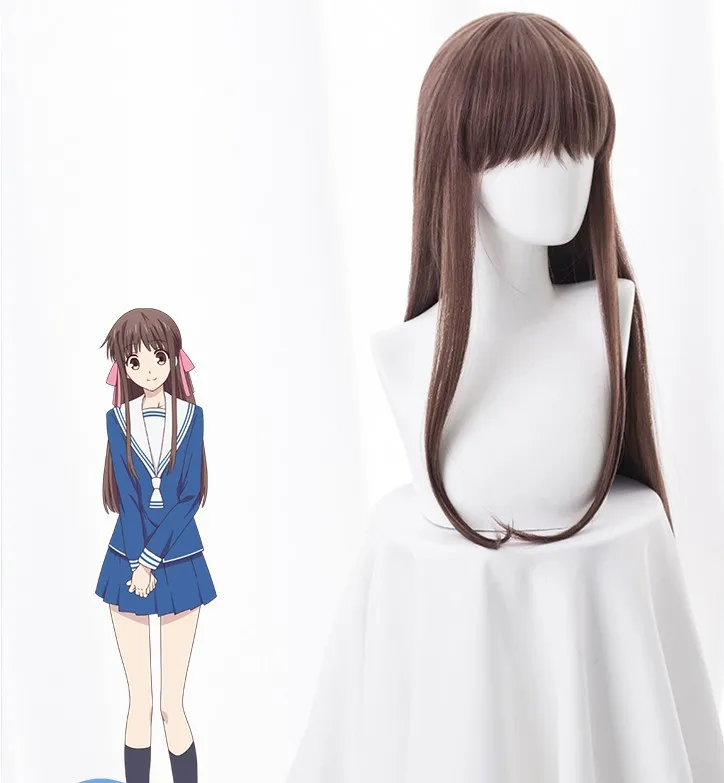 Fruits Basket Tohru Honda Toru Brown Long Wig Cosplay Costume Heat Resistant Synthetic Hair Women Party Cosplay Wigs+Wig Cap
Fruits Basket Tohru Honda Toru Brown Long Wig Cosplay Costume Heat Resistant Synthetic Hair Women Party Cosplay Wigs+Wig Cap