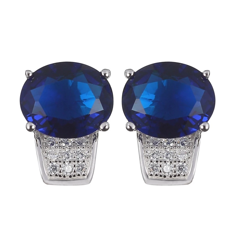Eulonvan Vintage 925 Sterling Silver Jewelry Engagement Wedding Earrings For Women Accessories Dark Blue Cubic Zirconia S-3705
Eulonvan Vintage 925 Sterling Silver Jewelry Engagement Wedding Earrings For Women Accessories Dark Blue Cubic Zirconia S-3705