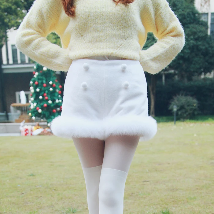 Princess sweet lolita skirt Bobon21 Exclusive design Blockbuster True snow fox wool 80% wool shorts B1319
Princess sweet lolita skirt Bobon21 Exclusive design Blockbuster True snow fox wool 80% wool shorts B1319