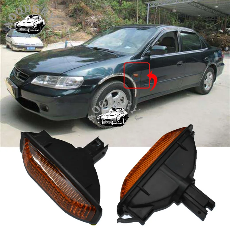 Car styling 2pcs For Honda Accord sedan 1998-2002 Side Marker Light Turn Signal Lamp
Car styling 2pcs For Honda Accord sedan 1998-2002 Side Marker Light Turn Signal Lamp