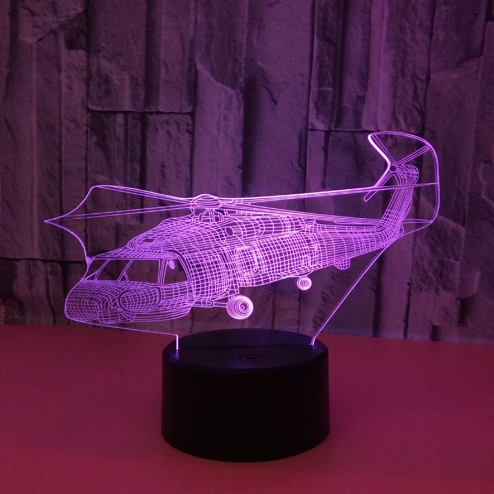 New Aircraft 3d Lamp 7 Color Usb Led Night Light Remote Touch Control Led 3d Light Fixtures Gift 3d Small Desk Lamp
New Aircraft 3d Lamp 7 Color Usb Led Night Light Remote Touch Control Led 3d Light Fixtures Gift 3d Small Desk Lamp