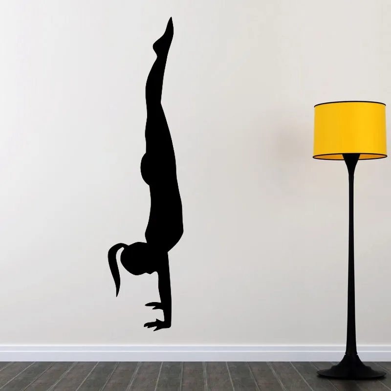 Girl Yoga Pose Pilates Wall Sticker Gym Sport Wall Decals Art Murals Home Decor Living Room Bedroom Decoration
Girl Yoga Pose Pilates Wall Sticker Gym Sport Wall Decals Art Murals Home Decor Living Room Bedroom Decoration