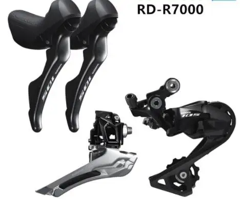105 R7000 Groupset 2x11S 22S shift brake lever + front deraillrur + rear derailleur Road Bike
105 R7000 Groupset 2x11S 22S shift brake lever + front deraillrur + rear derailleur Road Bike