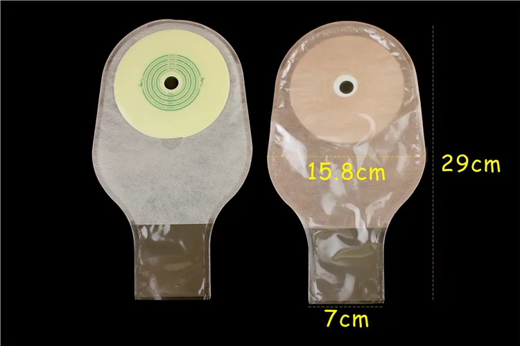 medical One-piece System Ostomy Bag Drainable Colostomy Bag Pouch Ostomy Stoma 60mm Cut Size Beige Cover Ostomy Pouch with Clip
medical One-piece System Ostomy Bag Drainable Colostomy Bag Pouch Ostomy Stoma 60mm Cut Size Beige Cover Ostomy Pouch with Clip
