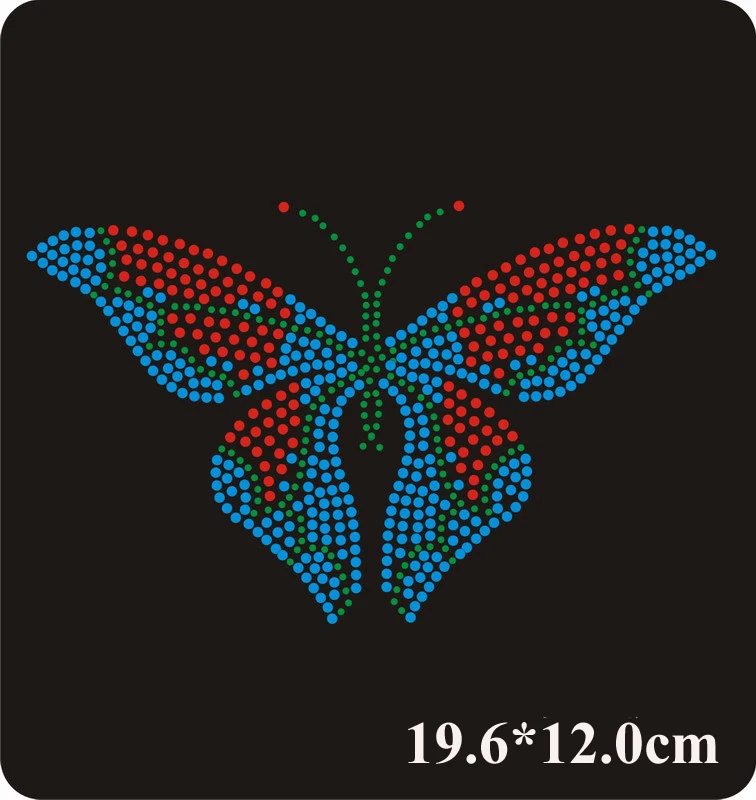 2pc/lot Butterfly hot fix rhinestone iron on crystal transfer motifs patches appliques for shirt
2pc/lot Butterfly hot fix rhinestone iron on crystal transfer motifs patches appliques for shirt