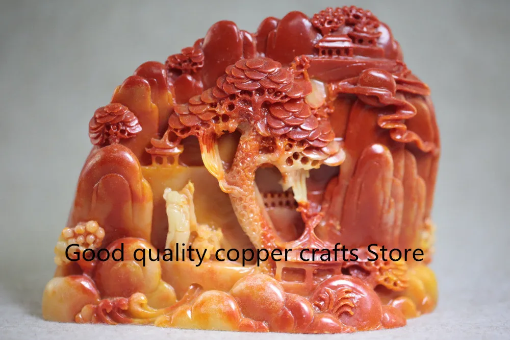 China Imitation ShouShan Stone Hand-Carved landscape people Statue
China Imitation ShouShan Stone Hand-Carved landscape people Statue