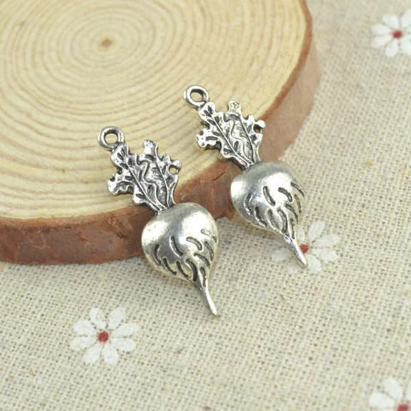 10 pcs Antique Silver Plated Zinc Alloy radish Charms Pendants for Jewelry Making DIY Handmade Craft 1910I
10 pcs Antique Silver Plated Zinc Alloy radish Charms Pendants for Jewelry Making DIY Handmade Craft 1910I