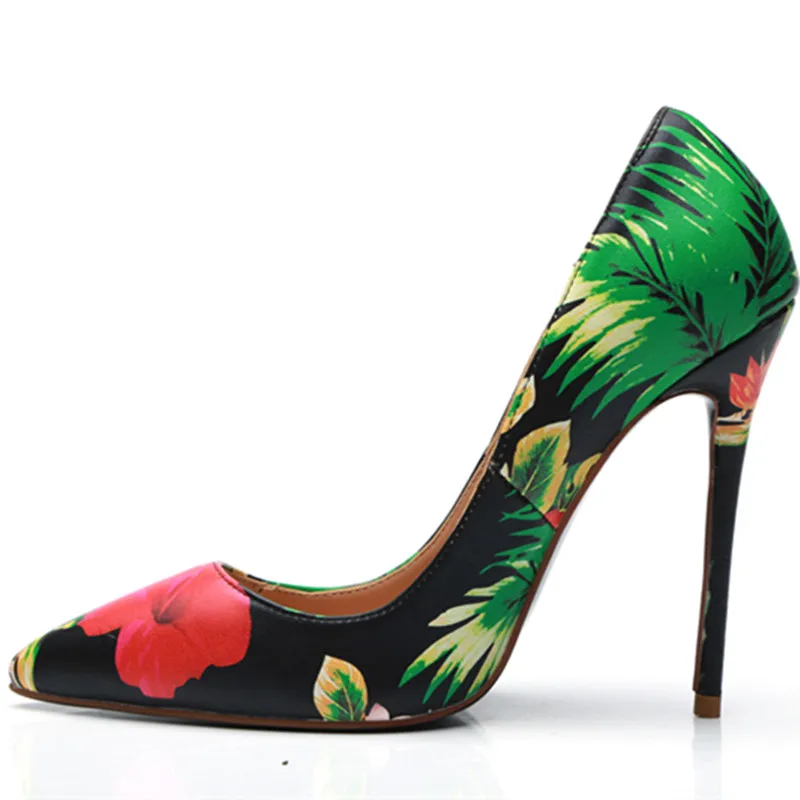 Flower Printed Genuine leather pumps sexy party dress shoes Multicolor Pointed Toe stiletto shoes woman size 35-43
Flower Printed Genuine leather pumps sexy party dress shoes Multicolor Pointed Toe stiletto shoes woman size 35-43