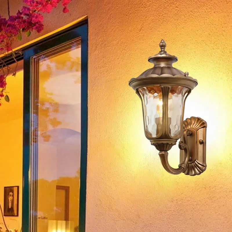 Outdoor wall lamp outdoor balcony corridor door post wall European style villa courtyard landscape lighting
Outdoor wall lamp outdoor balcony corridor door post wall European style villa courtyard landscape lighting