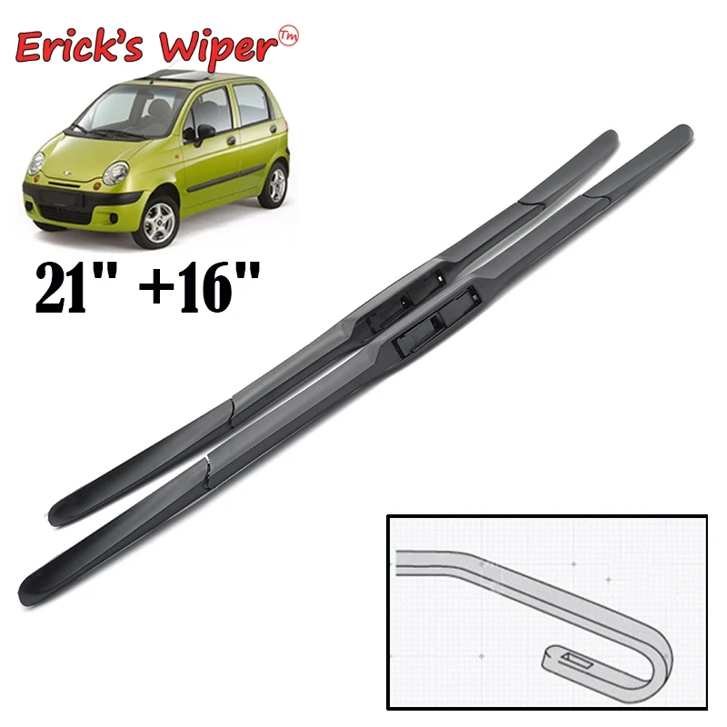 Erick's Wiper Front Hybrid Wiper Blades For Daewoo Matiz 1998 - 2005 Windshield Windscreen Clean Window Car Rain Brushes 21"+16"
Erick's Wiper Front Hybrid Wiper Blades For Daewoo Matiz 1998 - 2005 Windshield Windscreen Clean Window Car Rain Brushes 21"+16"
