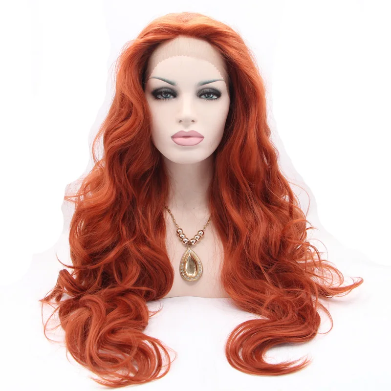 Sylvia 350#Color Red Body Wave Wig Synthetic Lace Front Wigs For Women Heat Resistant Fiber Hair Drag Queen Wigs
Sylvia 350#Color Red Body Wave Wig Synthetic Lace Front Wigs For Women Heat Resistant Fiber Hair Drag Queen Wigs