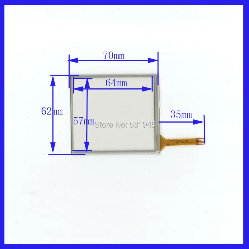 ZhiYuSun 70mm*62mm XWT419 70*62 GPS navigation 3.5 -inch resistive touch screen display on the outside flat screen handwriting
ZhiYuSun 70mm*62mm XWT419 70*62 GPS navigation 3.5 -inch resistive touch screen display on the outside flat screen handwriting