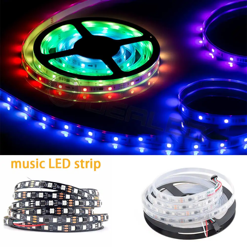 LED RGB Smart Addressable WS2812B Waterproof LED Lights Strip Pixels Digital WS2812 IC Colorfull for DIY home decoration
LED RGB Smart Addressable WS2812B Waterproof LED Lights Strip Pixels Digital WS2812 IC Colorfull for DIY home decoration