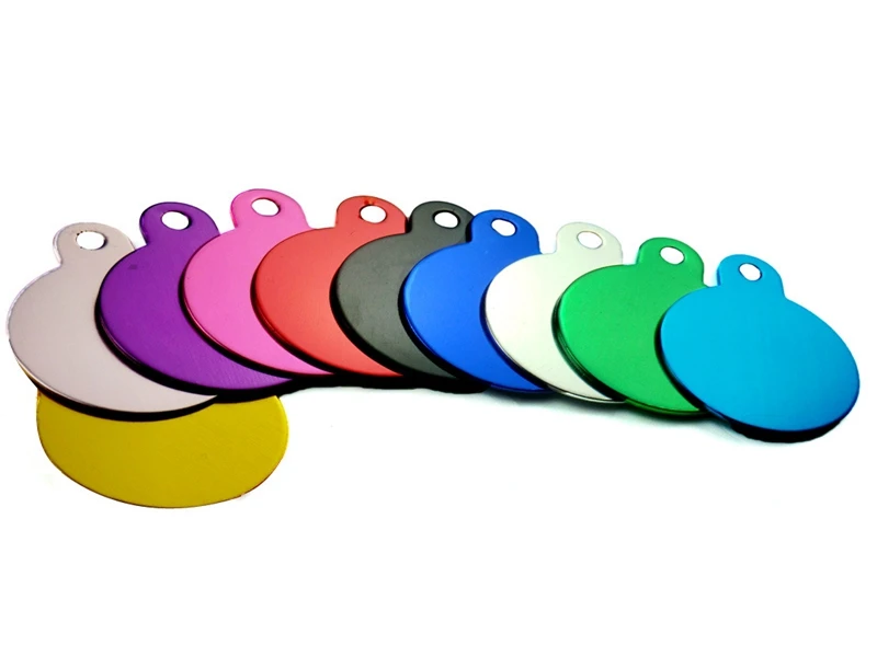 500pcs/lot Fast shipping Pet tags aluminum material dog tags round dog id tags For pets 37x30mm &35x32mm
500pcs/lot Fast shipping Pet tags aluminum material dog tags round dog id tags For pets 37x30mm &35x32mm