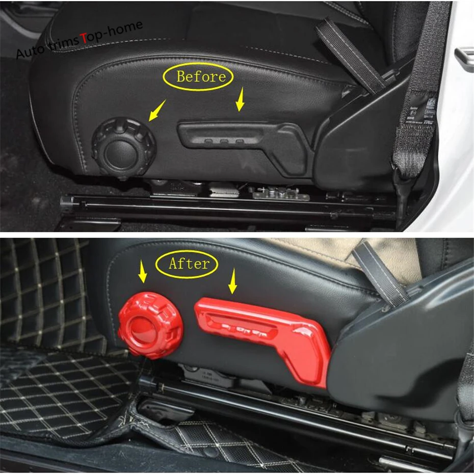Yimaautotrims Side Seat Adjustment Memory Button Switch Frame Cover Trim Fit For Jeep Wrangler JL 2018 - 2022 ABS / 4 Colors
Yimaautotrims Side Seat Adjustment Memory Button Switch Frame Cover Trim Fit For Jeep Wrangler JL 2018 - 2022 ABS / 4 Colors