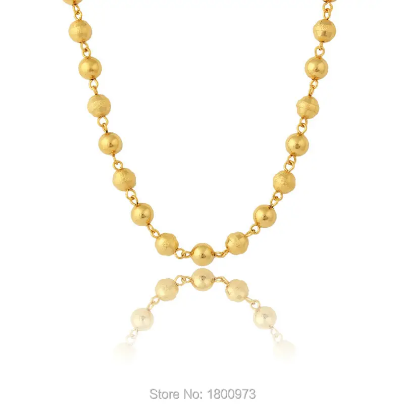 Unique Gold Color Unisex Fashion Jewelry Trendy Gold Ball Charm Choker Necklaces Men Women Gifts African/Kenya/Arabic
Unique Gold Color Unisex Fashion Jewelry Trendy Gold Ball Charm Choker Necklaces Men Women Gifts African/Kenya/Arabic