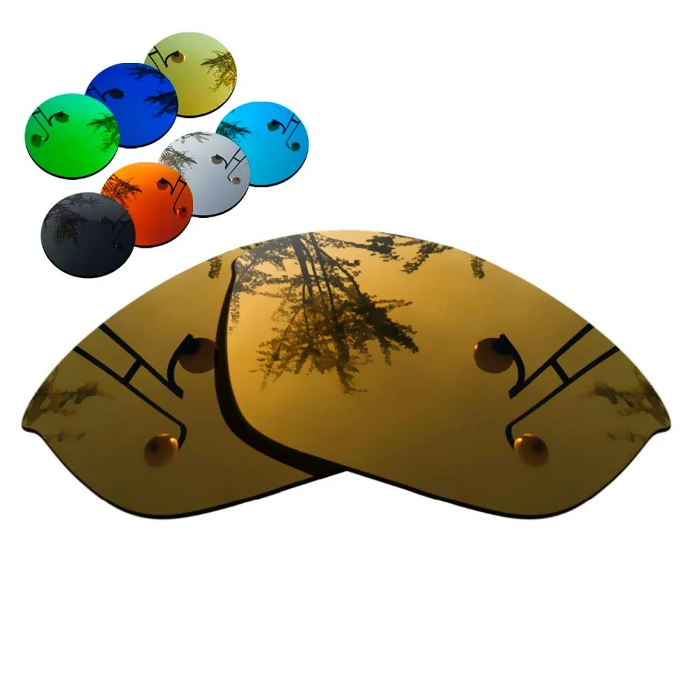 100% Precisely Cut Polarized Replacement Lenses for Half Jacket 2.0 Sunglasses Copper Mirrored Coating Color- Choices
100% Precisely Cut Polarized Replacement Lenses for Half Jacket 2.0 Sunglasses Copper Mirrored Coating Color- Choices