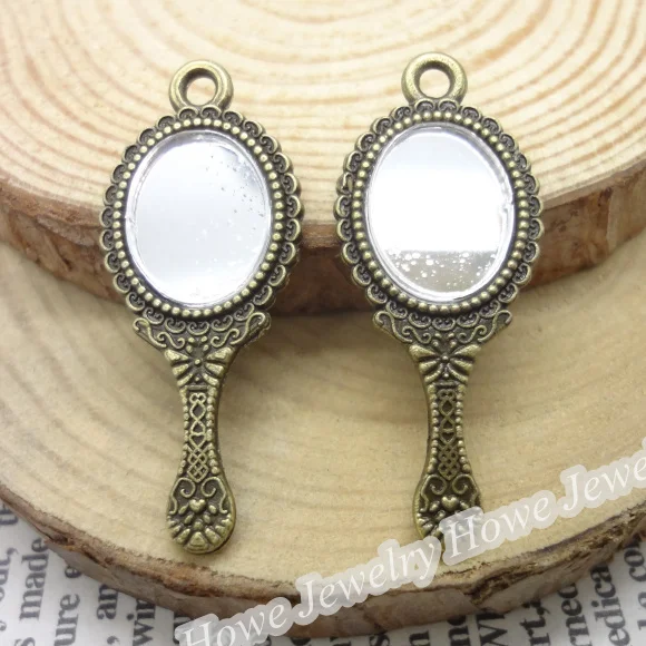 20 pcs Vintage Charms Mirror Pendant Antique bronze Fit Bracelets Necklace DIY Metal Jewelry Making
20 pcs Vintage Charms Mirror Pendant Antique bronze Fit Bracelets Necklace DIY Metal Jewelry Making