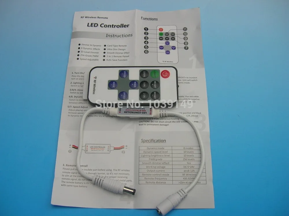 Беспроводной RF LED контроллер R106, одноцветный, мини, DC12V 12A, с дистанционным управлением, карточного типа, для управления светодиодным освещением
Беспроводной RF LED контроллер R106, одноцветный, мини, DC12V 12A, с дистанционным управлением, карточного типа, для управления светодиодным освещением