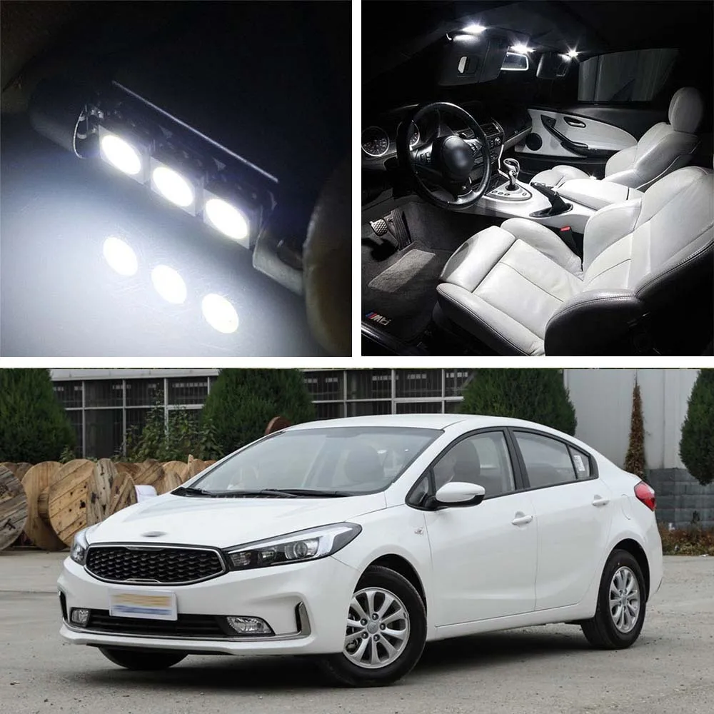Canbus LED Lamp Interior Map Dome Trunk Plate Light Bulbs For Kia K3/K3s 2011-2017
Canbus LED Lamp Interior Map Dome Trunk Plate Light Bulbs For Kia K3/K3s 2011-2017