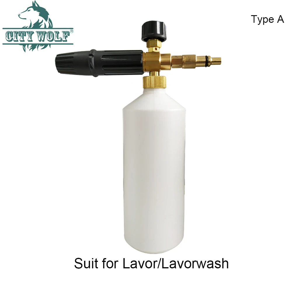 High Pressure Washer Car Cleaning Snow Foam Lance foam gun soap bottle for Lavor Sterwin Hitachi car washers Garden Tool
High Pressure Washer Car Cleaning Snow Foam Lance foam gun soap bottle for Lavor Sterwin Hitachi car washers Garden Tool
