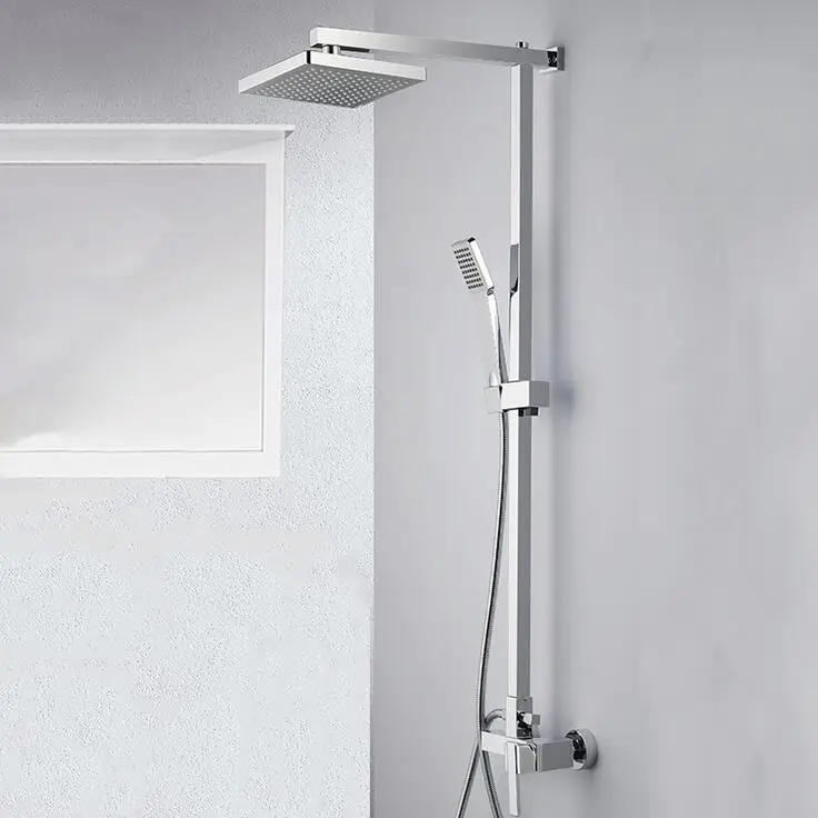The New shower faucet shower head set, Fashion bathroom shower faucet chrome plated, Copper shower faucet stainless steel hoses
The New shower faucet shower head set, Fashion bathroom shower faucet chrome plated, Copper shower faucet stainless steel hoses