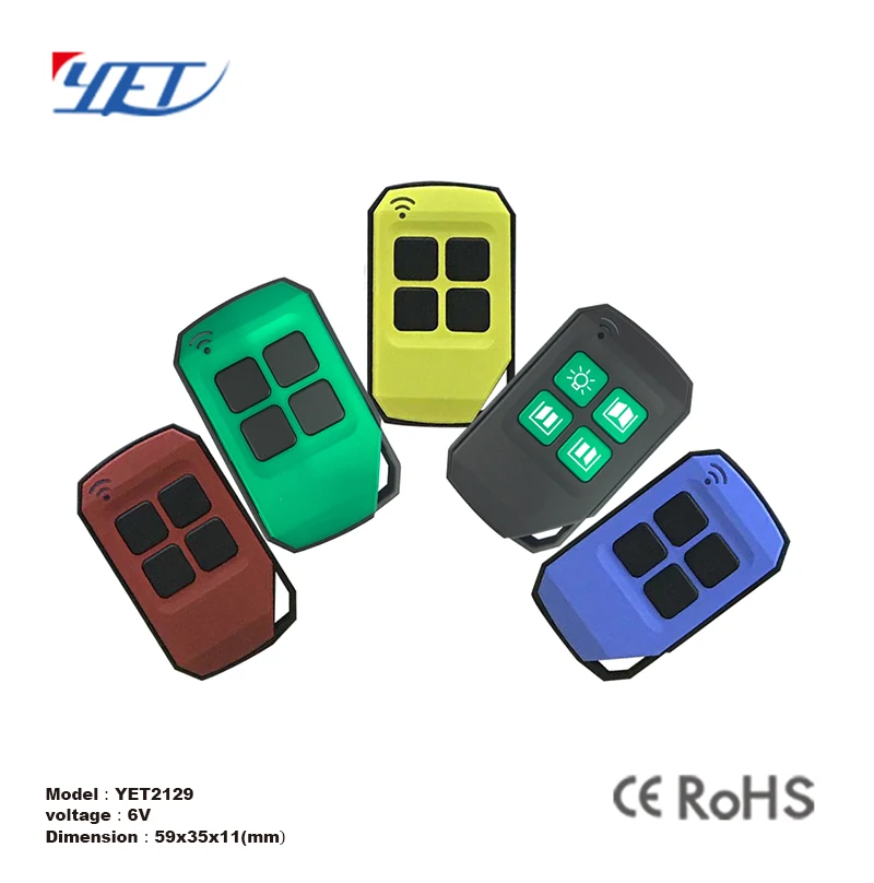 Colored Model Beautiful Design Universal Use Remote Control Wireless Remote Duplicator Face Copy 433.92mhz
Colored Model Beautiful Design Universal Use Remote Control Wireless Remote Duplicator Face Copy 433.92mhz