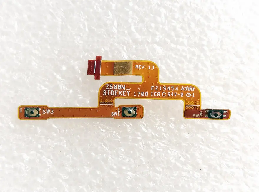 original For ASUS Zenpad 3S Z10 Z500M P027 Tablet Power Button Volume Flex Cable Side key switch Ribbon
original For ASUS Zenpad 3S Z10 Z500M P027 Tablet Power Button Volume Flex Cable Side key switch Ribbon