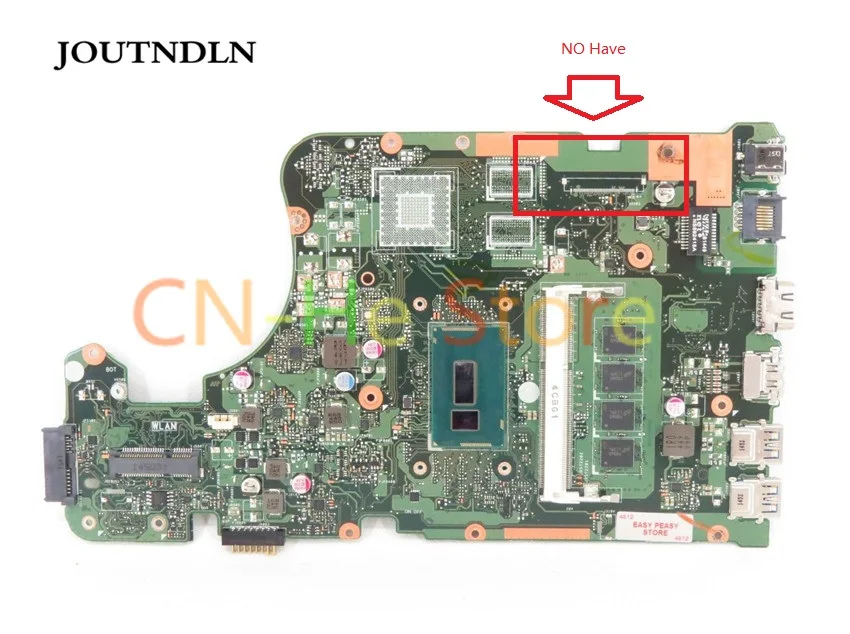 JOUTNDLN FOR Asus X555LA X555LAB X555LA X555LD Laptop Motherboard 60NB0650-MB7710 Integrated Graphics I5-5200U CPU and 4G RAM
JOUTNDLN FOR Asus X555LA X555LAB X555LA X555LD Laptop Motherboard 60NB0650-MB7710 Integrated Graphics I5-5200U CPU and 4G RAM