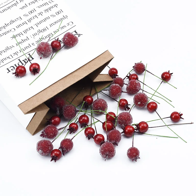 20Pcs Artificial Fruits Scrapbooking Flowers Fake Plants Cherry for Christmas Decoration Diy Gifts Box Home Wedding Accessories
20Pcs Artificial Fruits Scrapbooking Flowers Fake Plants Cherry for Christmas Decoration Diy Gifts Box Home Wedding Accessories