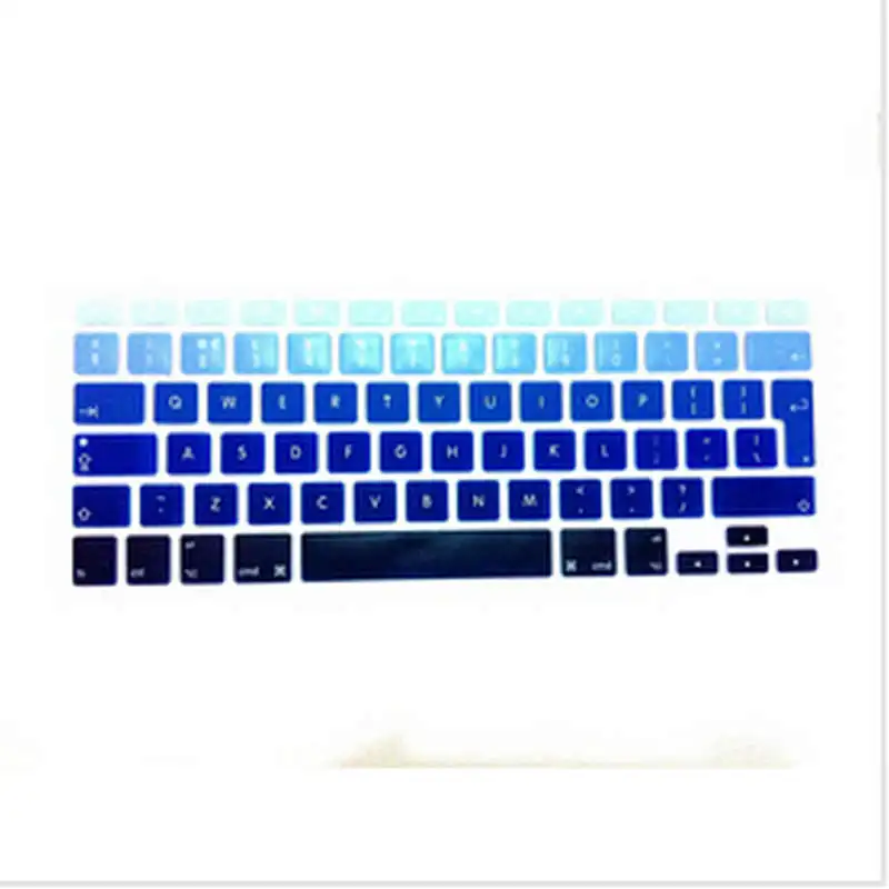 Blue Rainbow Keyboard Cover Skin (50pcs) Silicone UK EU Gradient Protector For Macbook Air Pro Retina 13 15 17 13.3 15.4
Blue Rainbow Keyboard Cover Skin (50pcs) Silicone UK EU Gradient Protector For Macbook Air Pro Retina 13 15 17 13.3 15.4