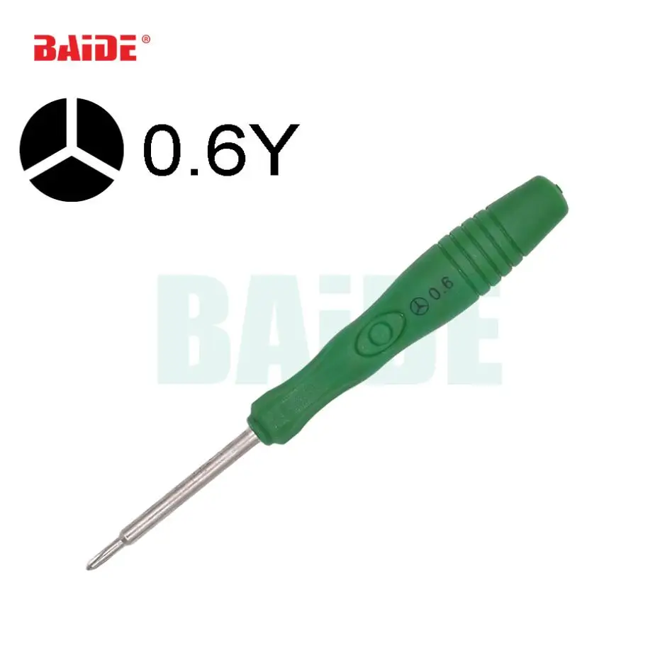High Quality 0.6 Y Screw Driver 83mm Green Mini 0.6Y Screwdriver for iPhone7 Plus Repair Tool Hand Tools 2000pcs/lot
High Quality 0.6 Y Screw Driver 83mm Green Mini 0.6Y Screwdriver for iPhone7 Plus Repair Tool Hand Tools 2000pcs/lot