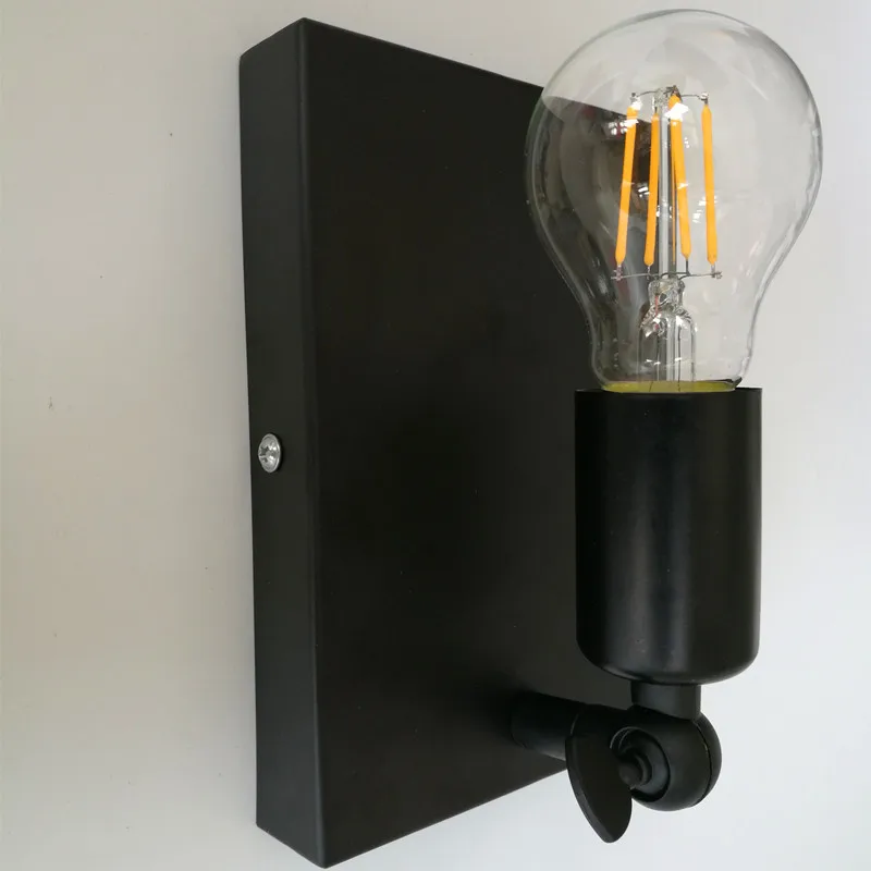 Vintage wall lamp Loft personality retro industrial style creative Edison indoor wall lamp E27 AC110V 220V 230V
Vintage wall lamp Loft personality retro industrial style creative Edison indoor wall lamp E27 AC110V 220V 230V