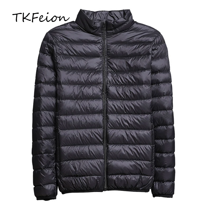 2019 Spring/Autumn Mens Slim Jackets Fashion Lightweight Portable Stand Collar Plus Size 5XL Male Duck Down Coats Clearance Sale
2019 Spring/Autumn Mens Slim Jackets Fashion Lightweight Portable Stand Collar Plus Size 5XL Male Duck Down Coats Clearance Sale