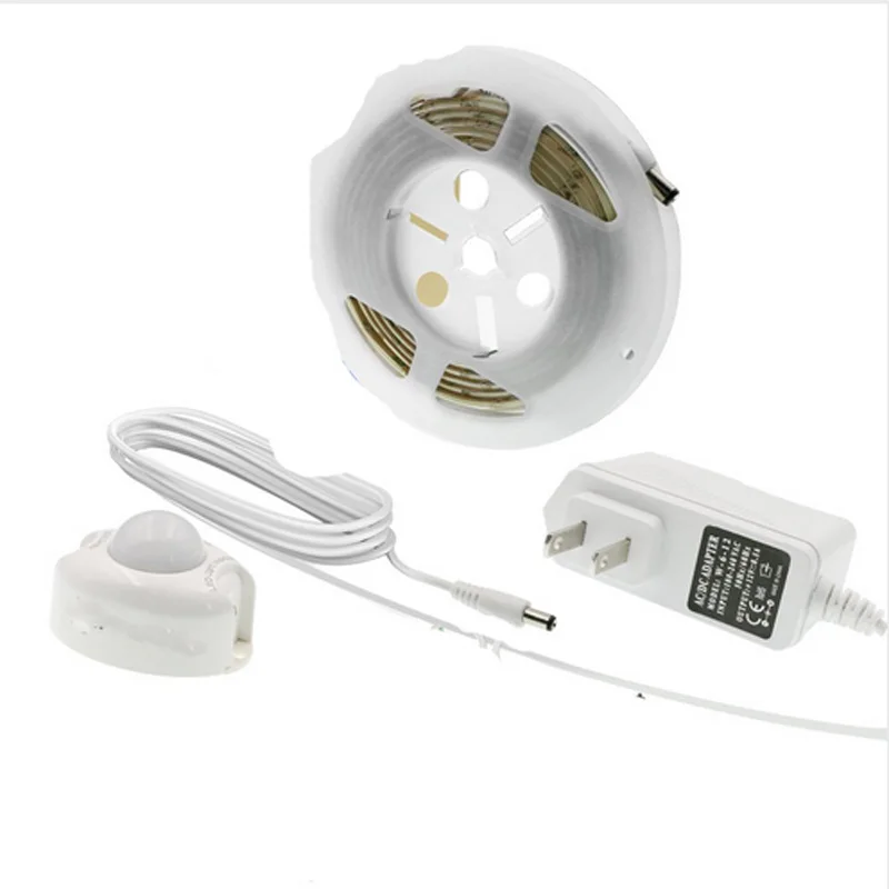 12v smd 2835 motion sensor strip light Waterproof Turn ON OFF Sensor led strip light power adapter Kitchen Cabinet Bed light
12v smd 2835 motion sensor strip light Waterproof Turn ON OFF Sensor led strip light power adapter Kitchen Cabinet Bed light
