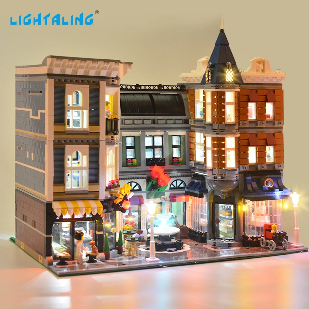 LIGHTALING Led Lighting Kit for 10255 The Assembly Square Building Blocks Set (NOT Include the Model) Bricks Toys for Children
LIGHTALING Led Lighting Kit for 10255 The Assembly Square Building Blocks Set (NOT Include the Model) Bricks Toys for Children