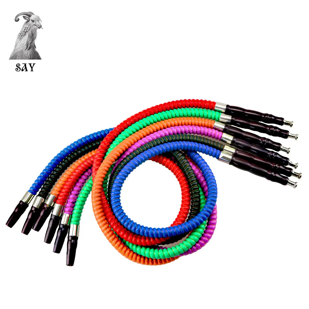 PU Leather Shisha Hookah Hose with Plastic Handle, Shisha Hose Chicha Narguile Smoking Accessories 1.0M 1Pc
PU Leather Shisha Hookah Hose with Plastic Handle, Shisha Hose Chicha Narguile Smoking Accessories 1.0M 1Pc