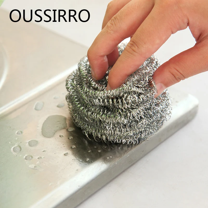 1 Pcs Steel Wire Cleaning Ball - Used to Remove Rust and Oil Pan Surface Adhesion - Kitchen Essential Strong Cleaning Tools
1 Pcs Steel Wire Cleaning Ball - Used to Remove Rust and Oil Pan Surface Adhesion - Kitchen Essential Strong Cleaning Tools