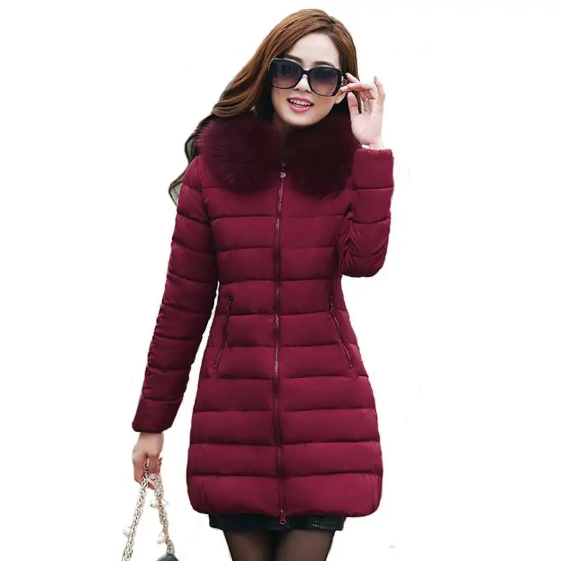 2018 Long Section Cotton Clothing Winter Coat Women Thick Fashion Hooded Down Jacket Women Slim Jacket Winter Jacket Women X3 
2018 Long Section Cotton Clothing Winter Coat Women Thick Fashion Hooded Down Jacket Women Slim Jacket Winter Jacket Women X3