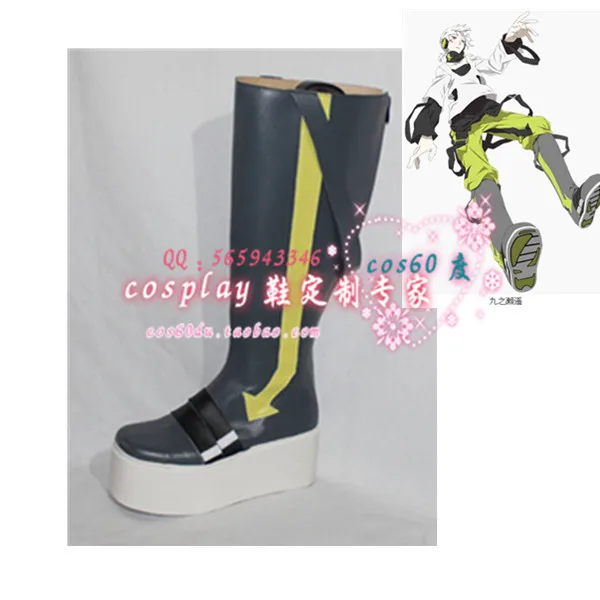 Kagerou Project Konoha Cosplay Black shoes Halloween Boots With High Heels S008
Kagerou Project Konoha Cosplay Black shoes Halloween Boots With High Heels S008